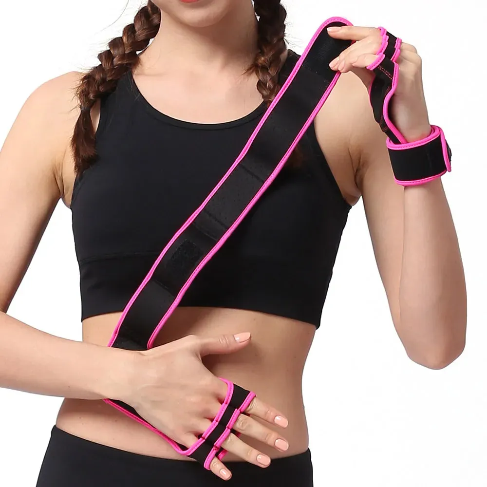 1048Gym Workout Men Women Breathable Cycling Glove For Fitness Training Weightlifting Hanging Pull Ups Climbing