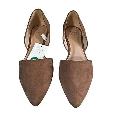 A New Day Womens Rebecca Brown Shoes Size 10