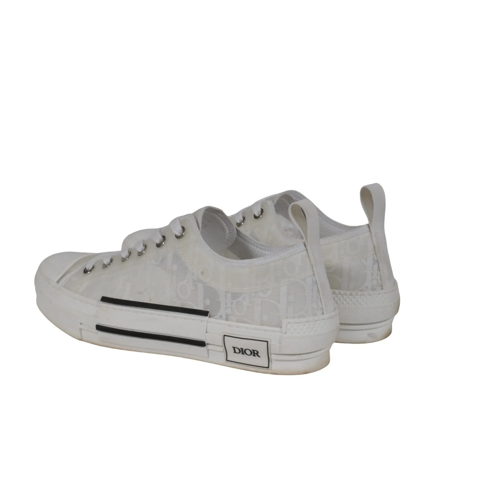 B23 Low Top Sneakers US 5 EU 38 White Oblique Trainers