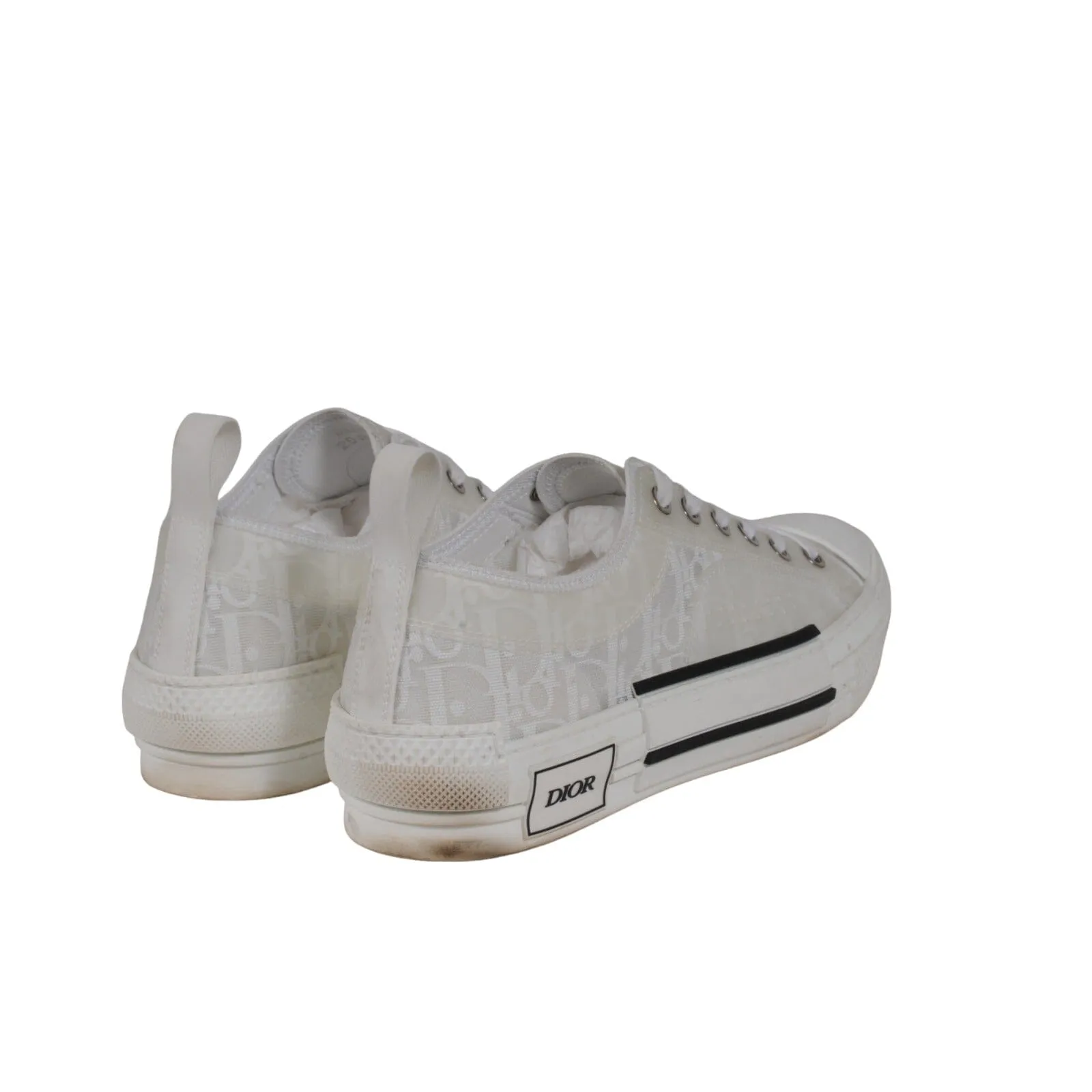 B23 Low Top Sneakers US 5 EU 38 White Oblique Trainers