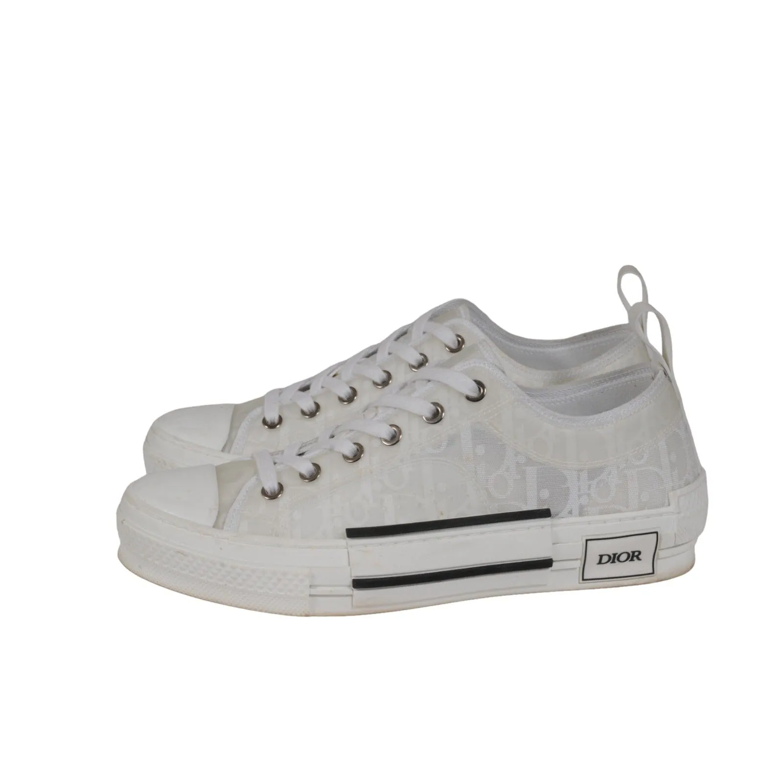 B23 Low Top Sneakers US 5 EU 38 White Oblique Trainers