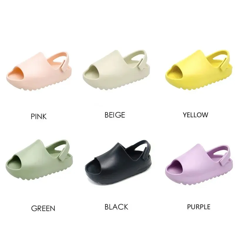 Baby Toddler Kids Adults Slip-On Sandals Boys Sandals Foam Beach Summer Slides Sandal - BBSD50729
