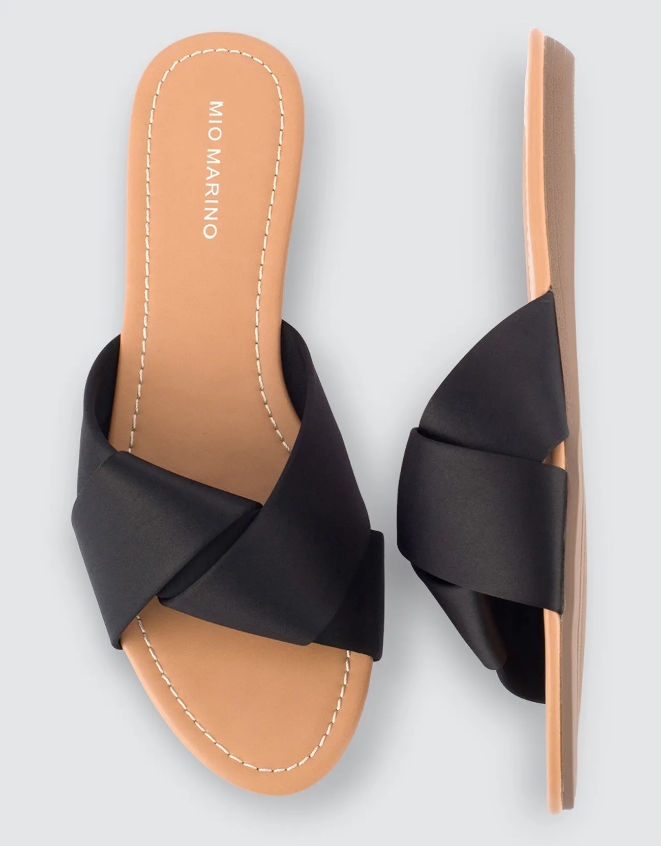 Bandeau Slipper Crossband Shoes
