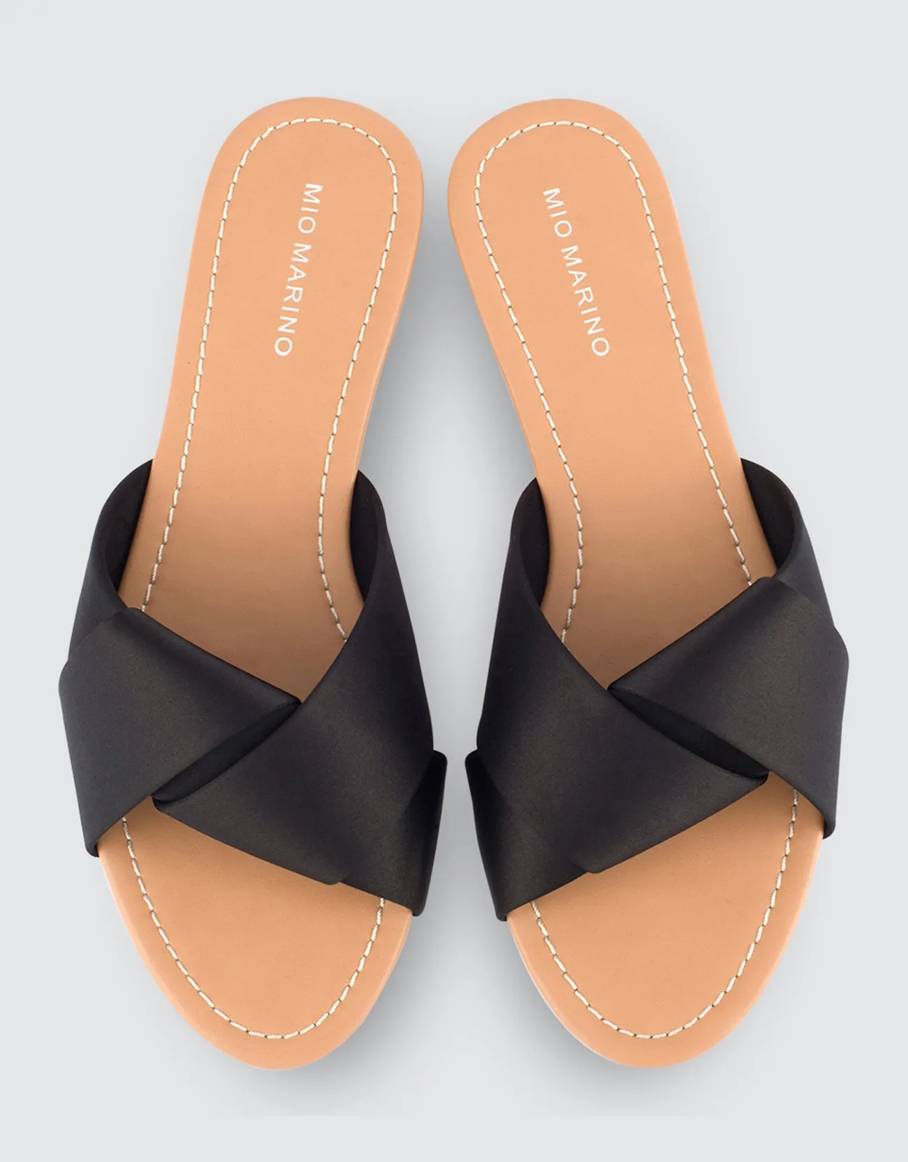 Bandeau Slipper Crossband Shoes