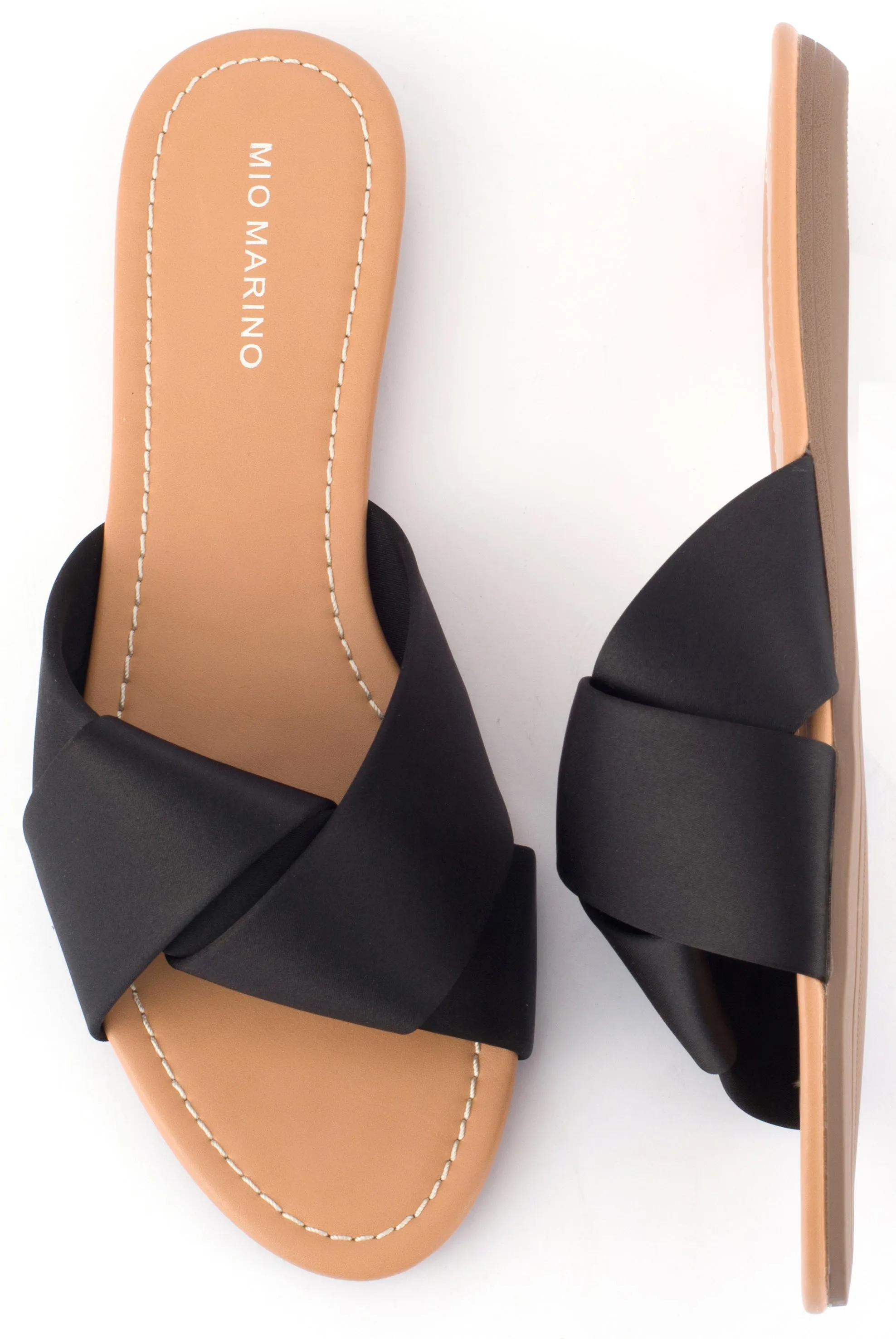 Bandeau Slipper Crossband Shoes