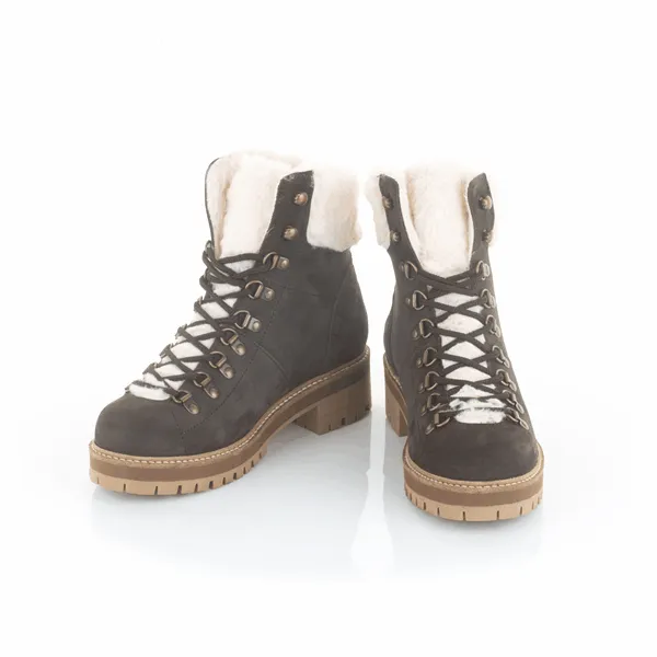 Barbour Holly Ladies Boots - Dark Brown