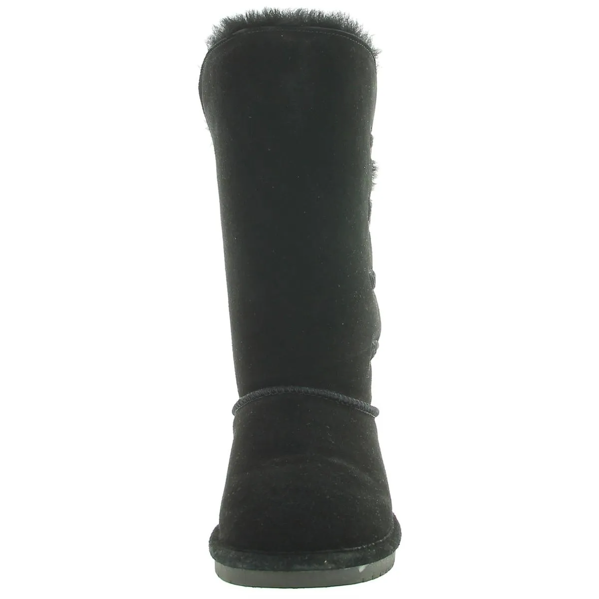 Bearpaw Womens Lori Suede Faux Fur Lined Winter Boots