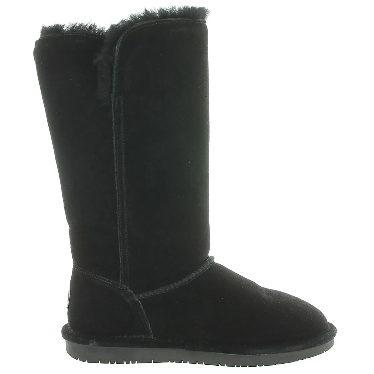 Bearpaw Womens Lori Suede Faux Fur Lined Winter Boots