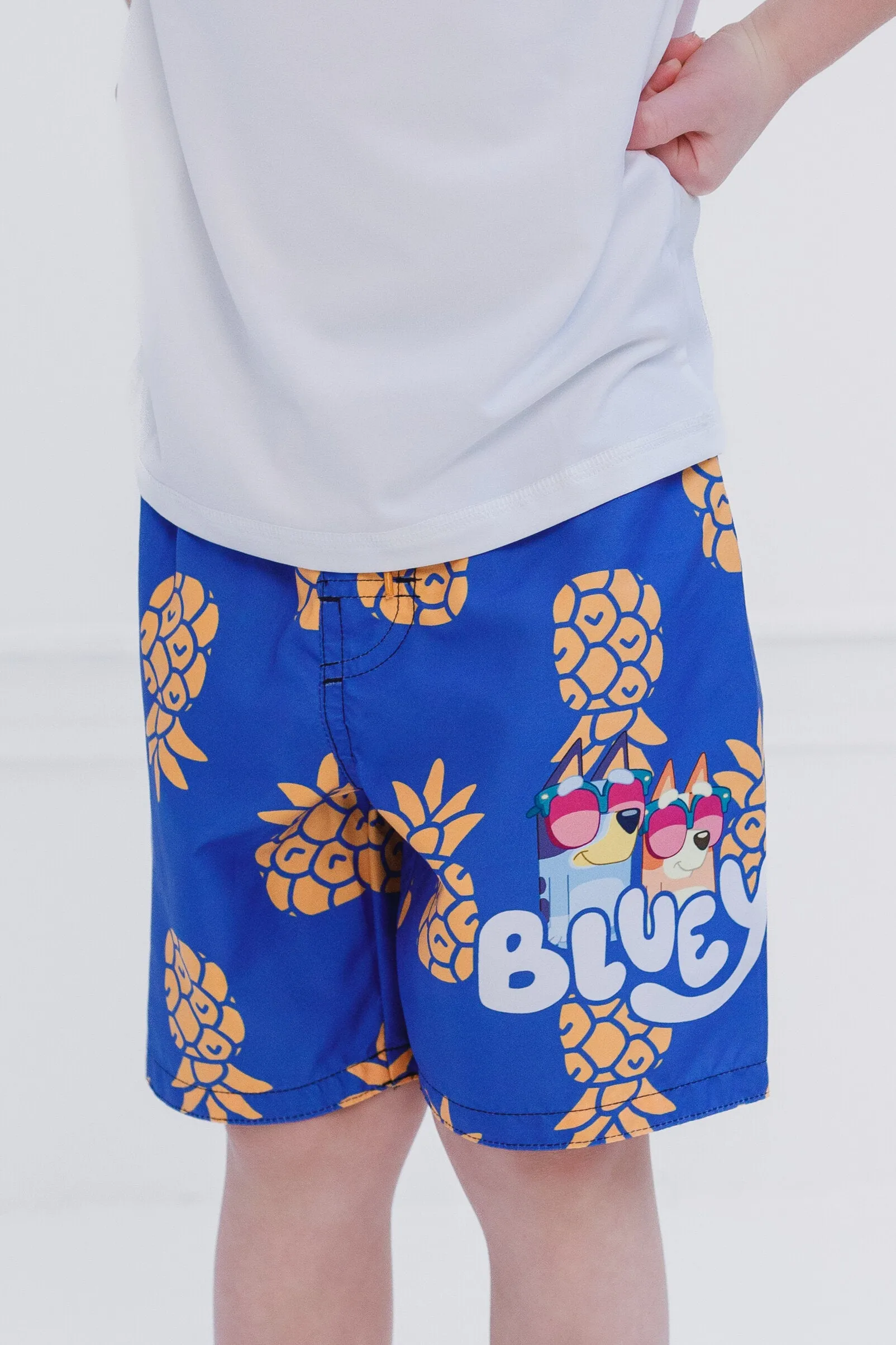 Bluey UPF 50  Swim Trunks Bathing Suit