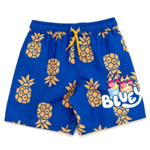 Bluey UPF 50  Swim Trunks Bathing Suit