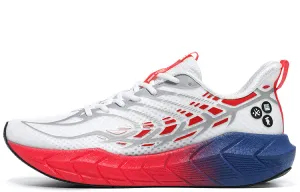 Bmai Expeditionary Force 4.0 Plus Men's Sneakers, White/Blue/Red