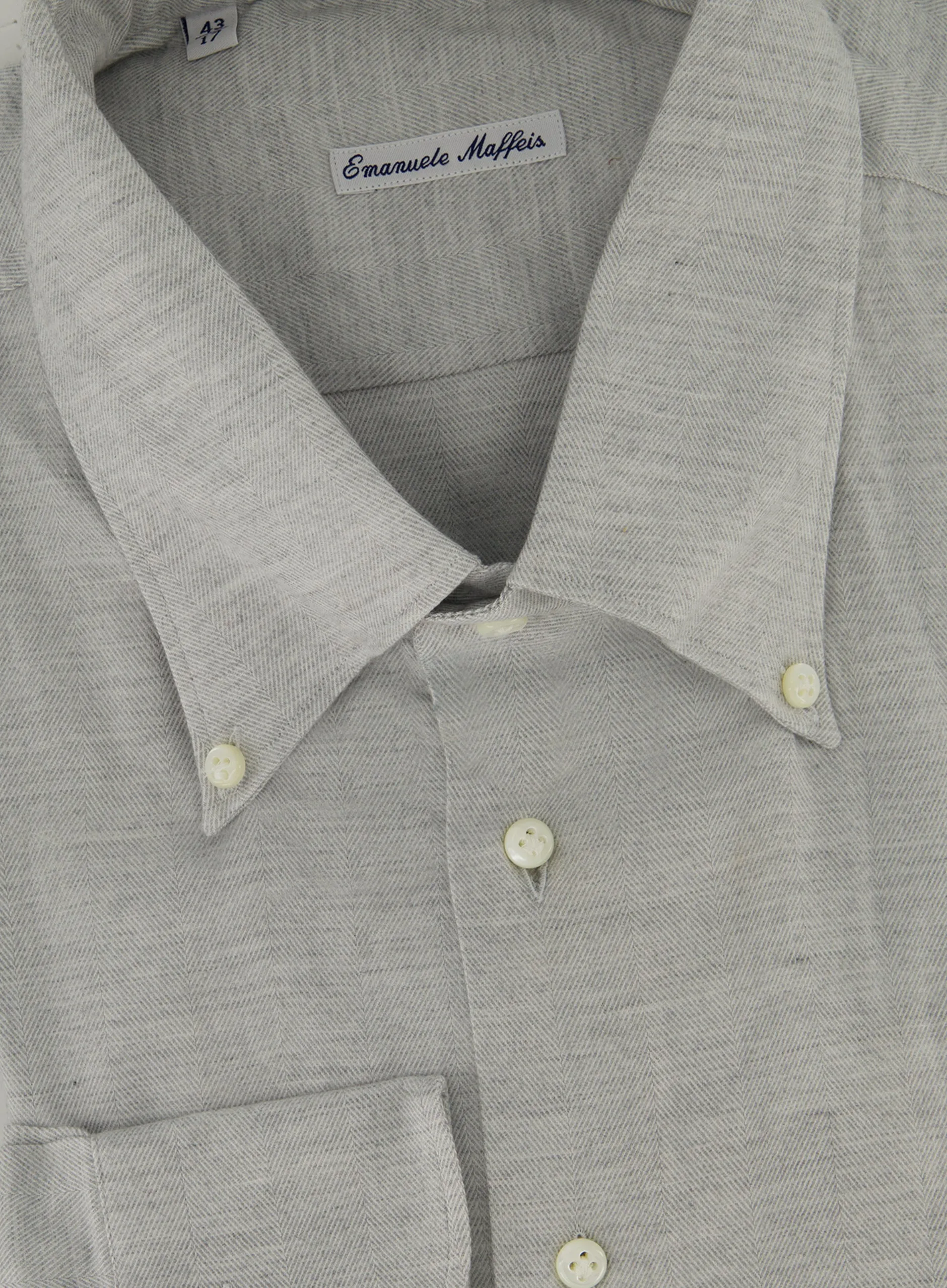 Button down shirt van katoen