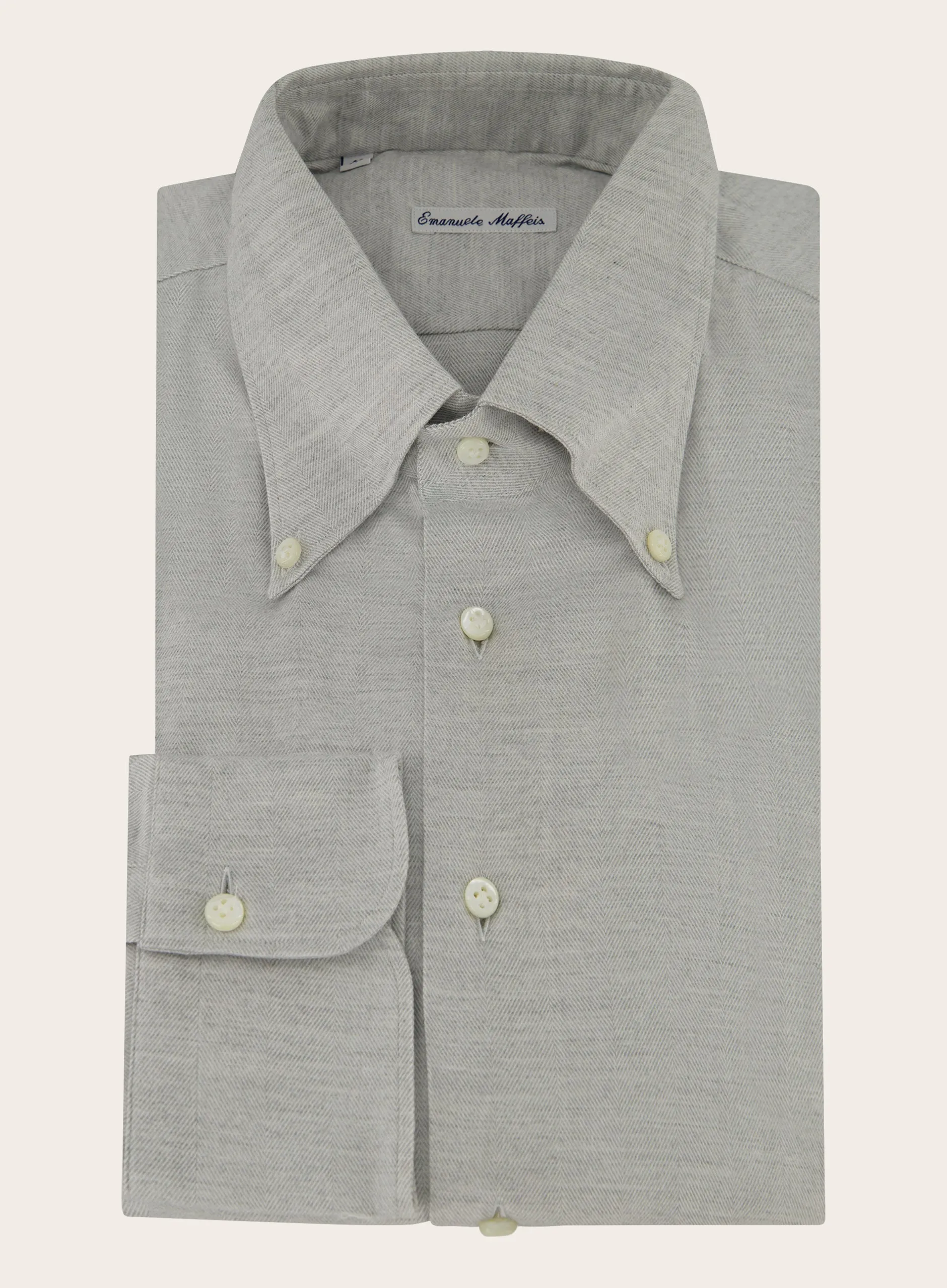 Button down shirt van katoen
