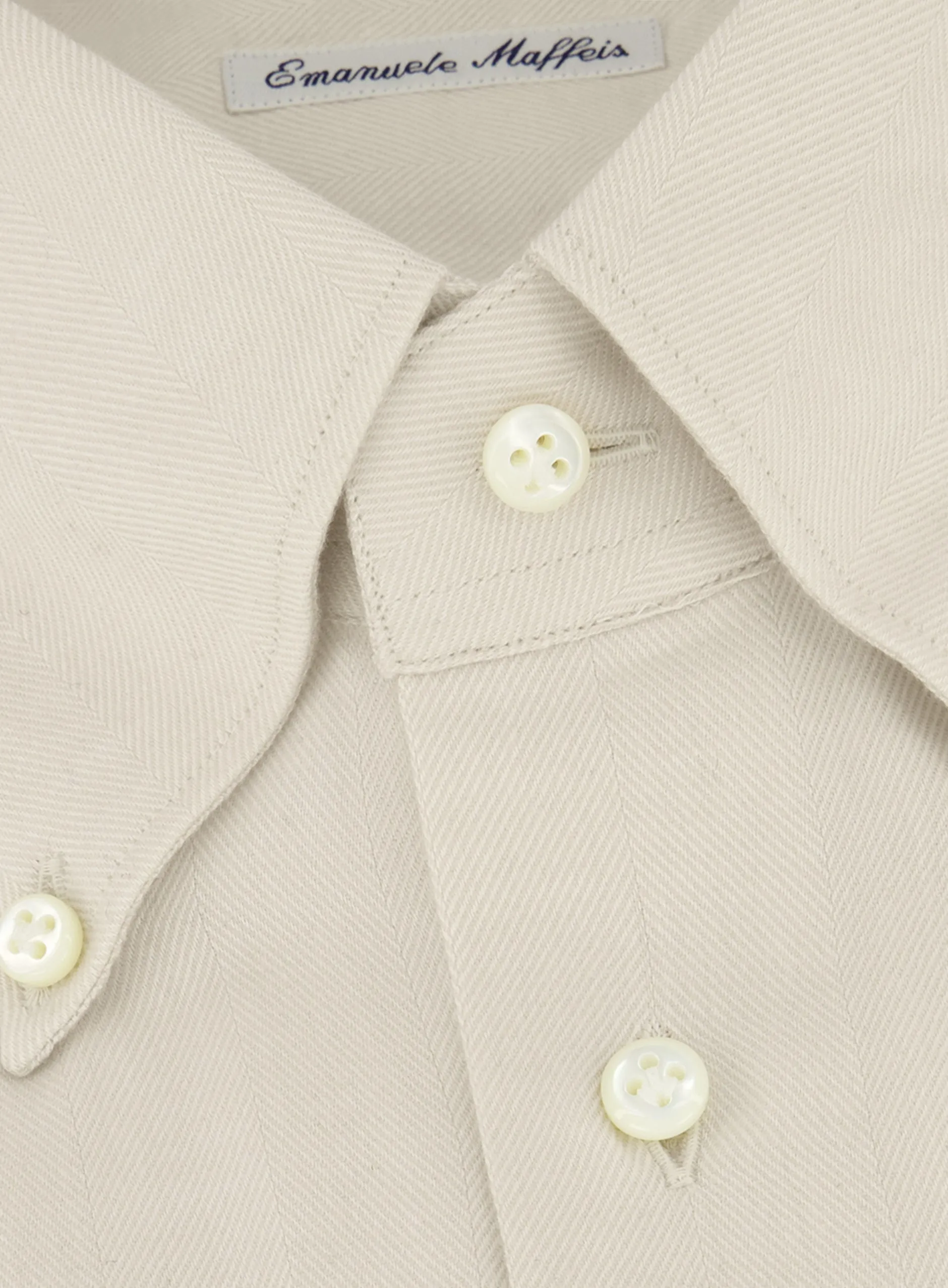 Button down shirt van katoen