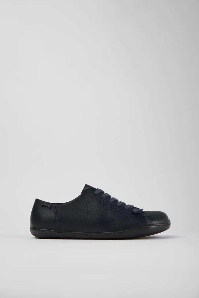 Camper Men's K100249 Peu Leather Casual Sneakers Blue