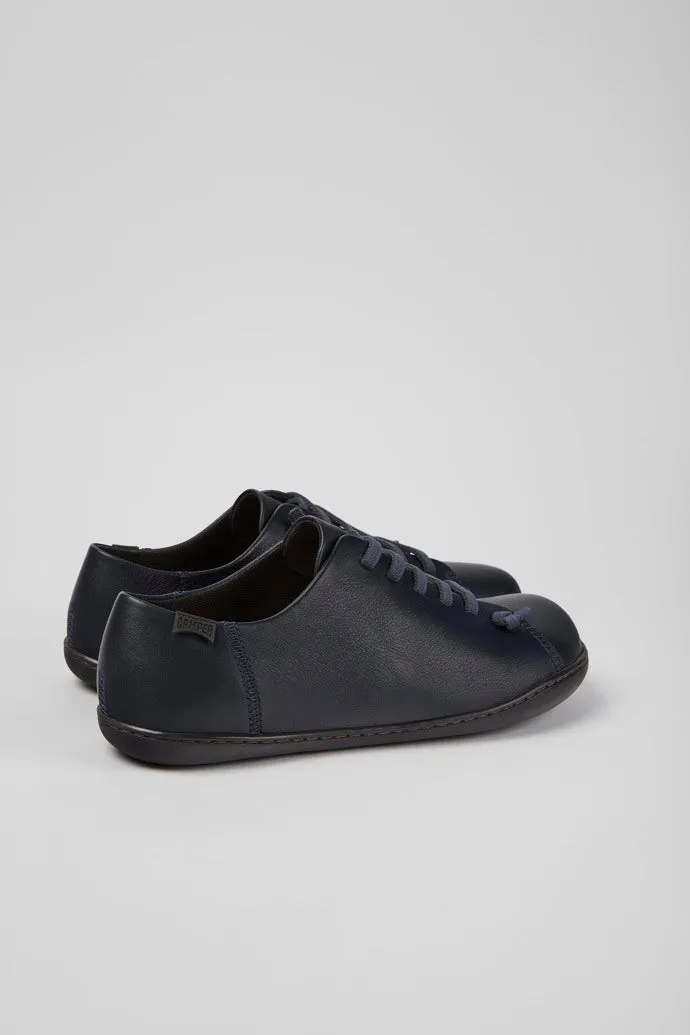 Camper Men's K100249 Peu Leather Casual Sneakers Blue