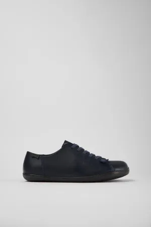 Camper Men's K100249 Peu Leather Casual Sneakers Blue