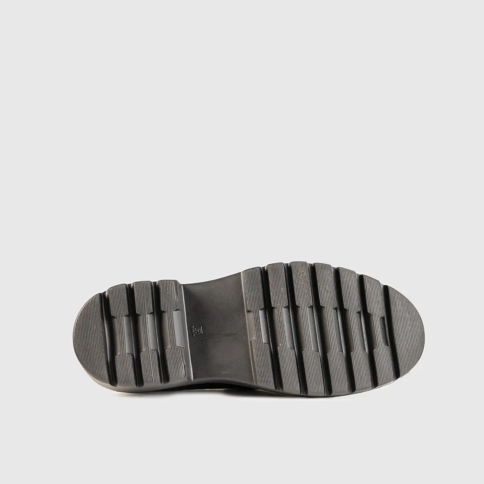 Chunky Sole Dress Loafers Black Pebble 2305
