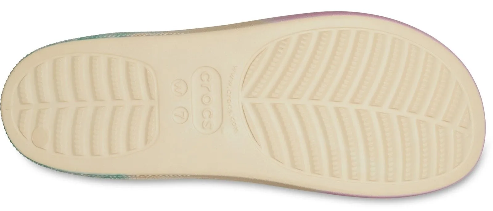 Crocs 208237 Classic Platform Ombre Womens Slide Sandal