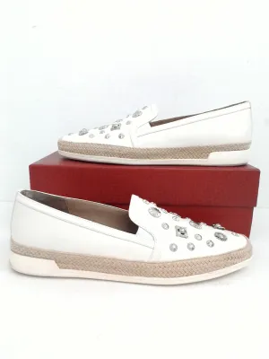 Donald Pliner Women's Pamela Off White Calf Size 9.5 M
