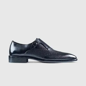 Fabino Dress Single Monk Strap Black M3220085