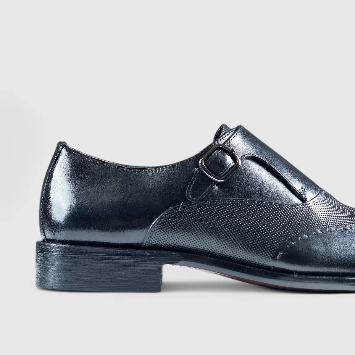 Fabino Dress Single Monk Strap Black M3220085