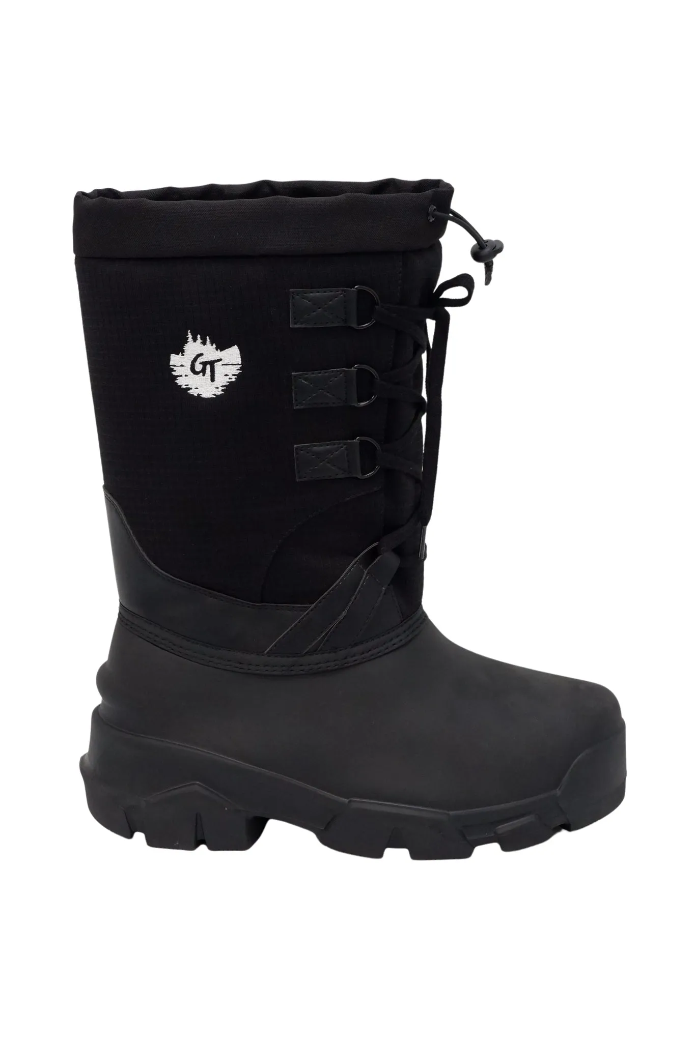 Green Trail G1255 GT-ICE Plain Toe Winter Boots for Extreme Cold | Ultralight EVA, 200g PRIMALOFT® Insulation, High-Traction Sole, Comfort Rated to -75°C/-103°F