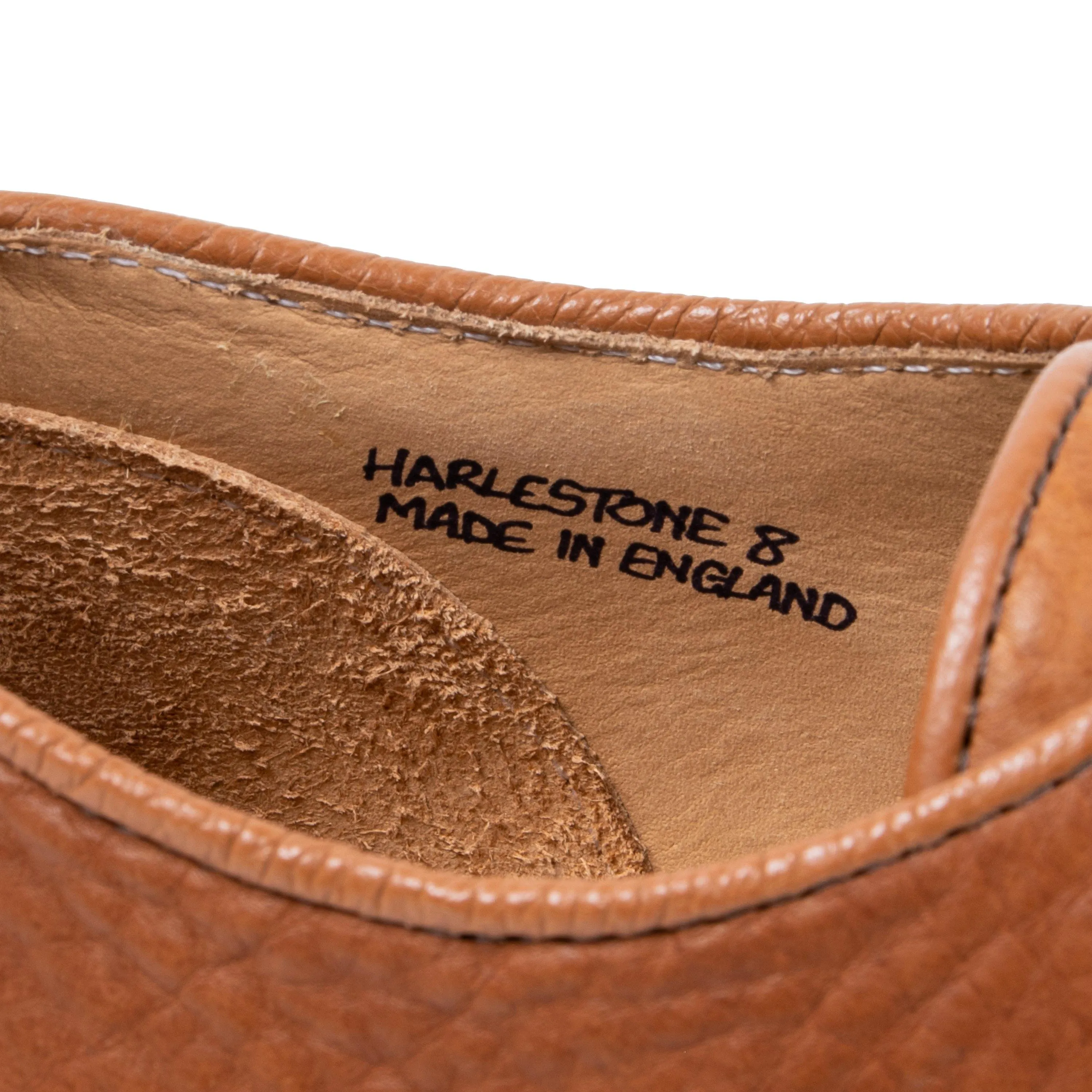 Harlestone Derby - Black Scottish Deer Suede