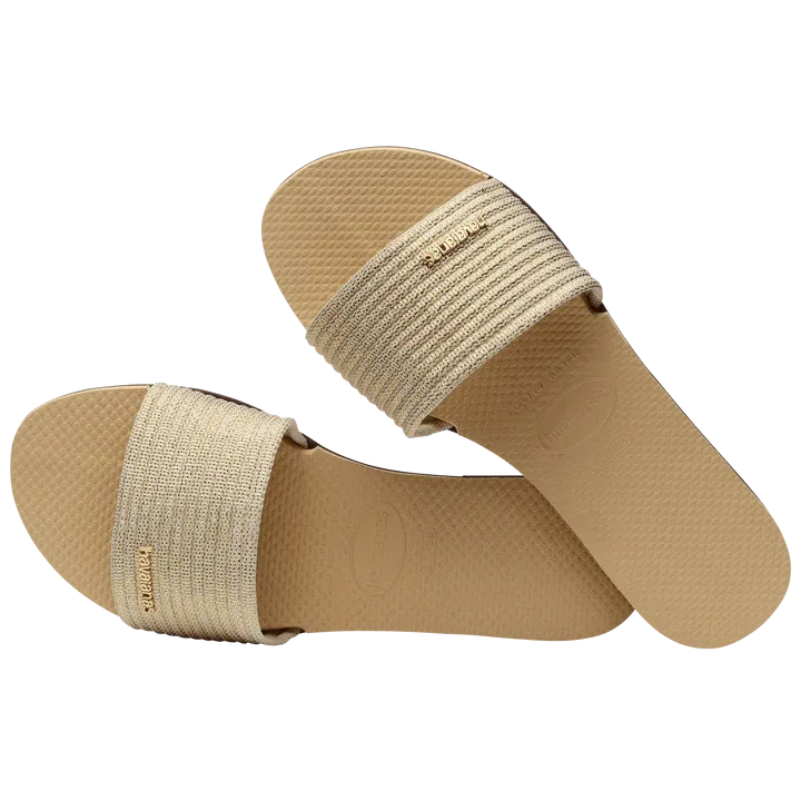 HAVAIANAS YOU MALTA METALLIC - GOLDEN