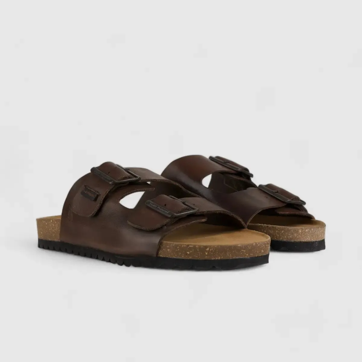Hp Slammer Mens Slide Sandal Brown 00871