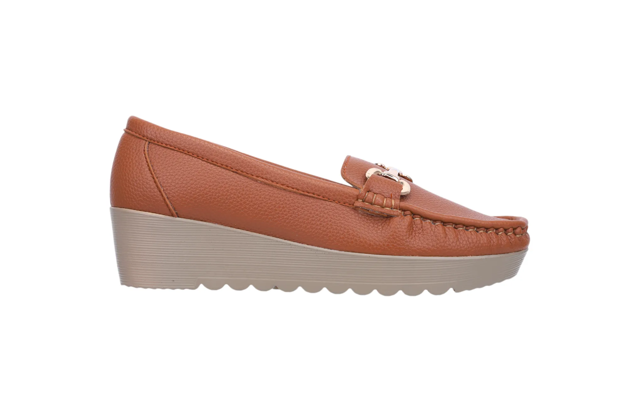 LADIES CASUAL HEEL BELLY SHOE 95123