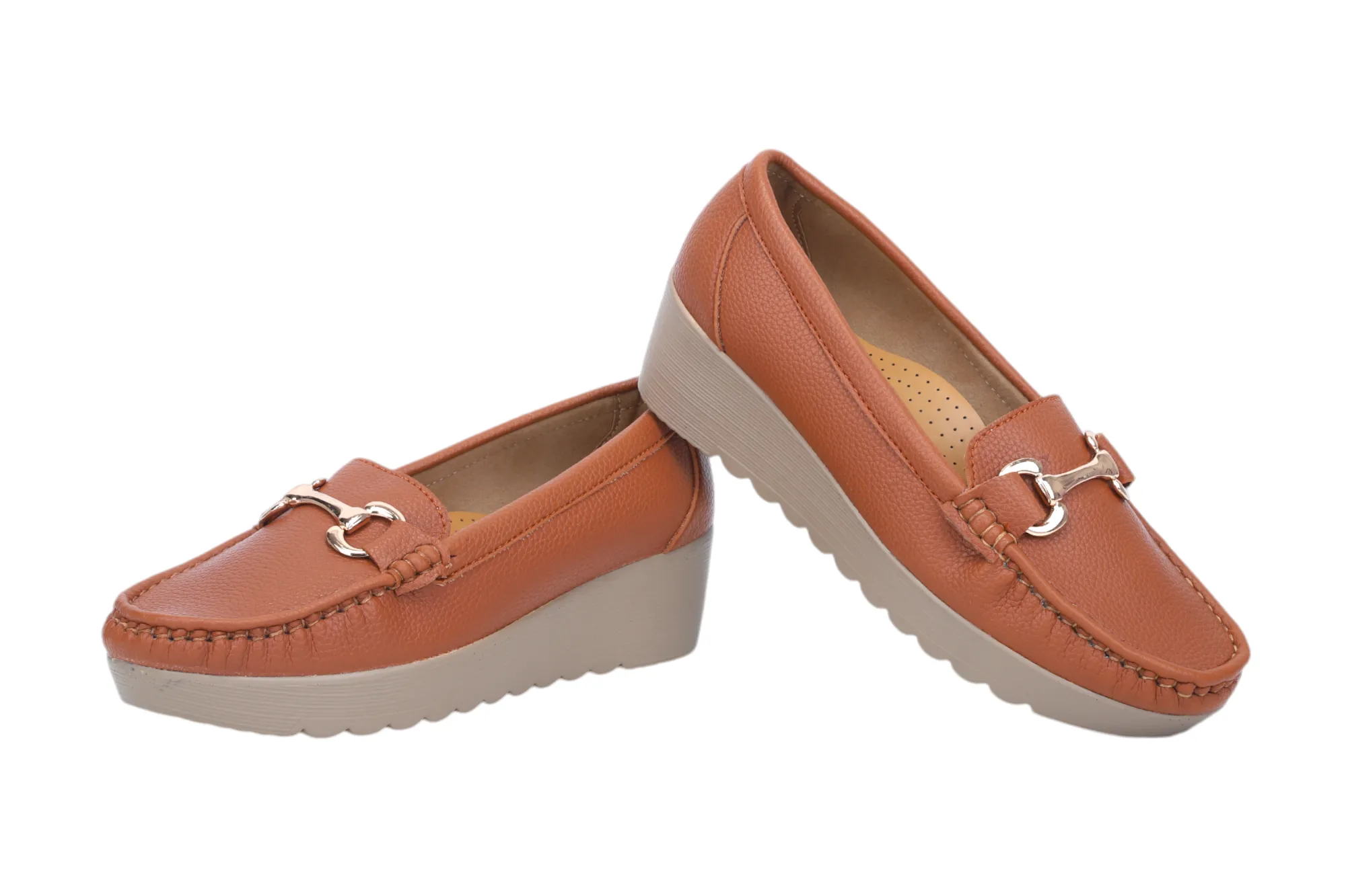 LADIES CASUAL HEEL BELLY SHOE 95123