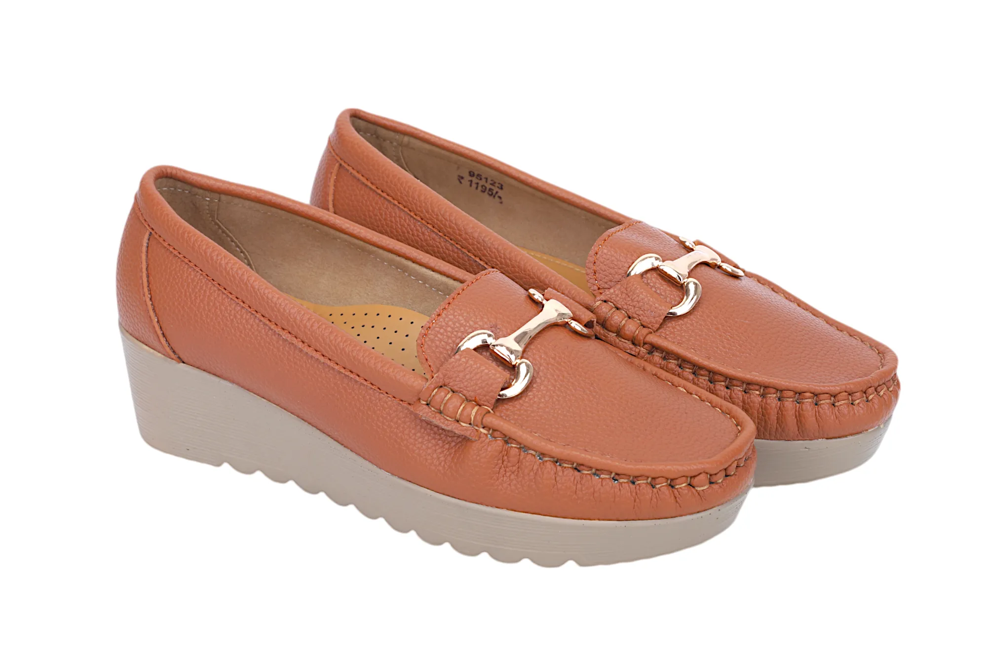 LADIES CASUAL HEEL BELLY SHOE 95123