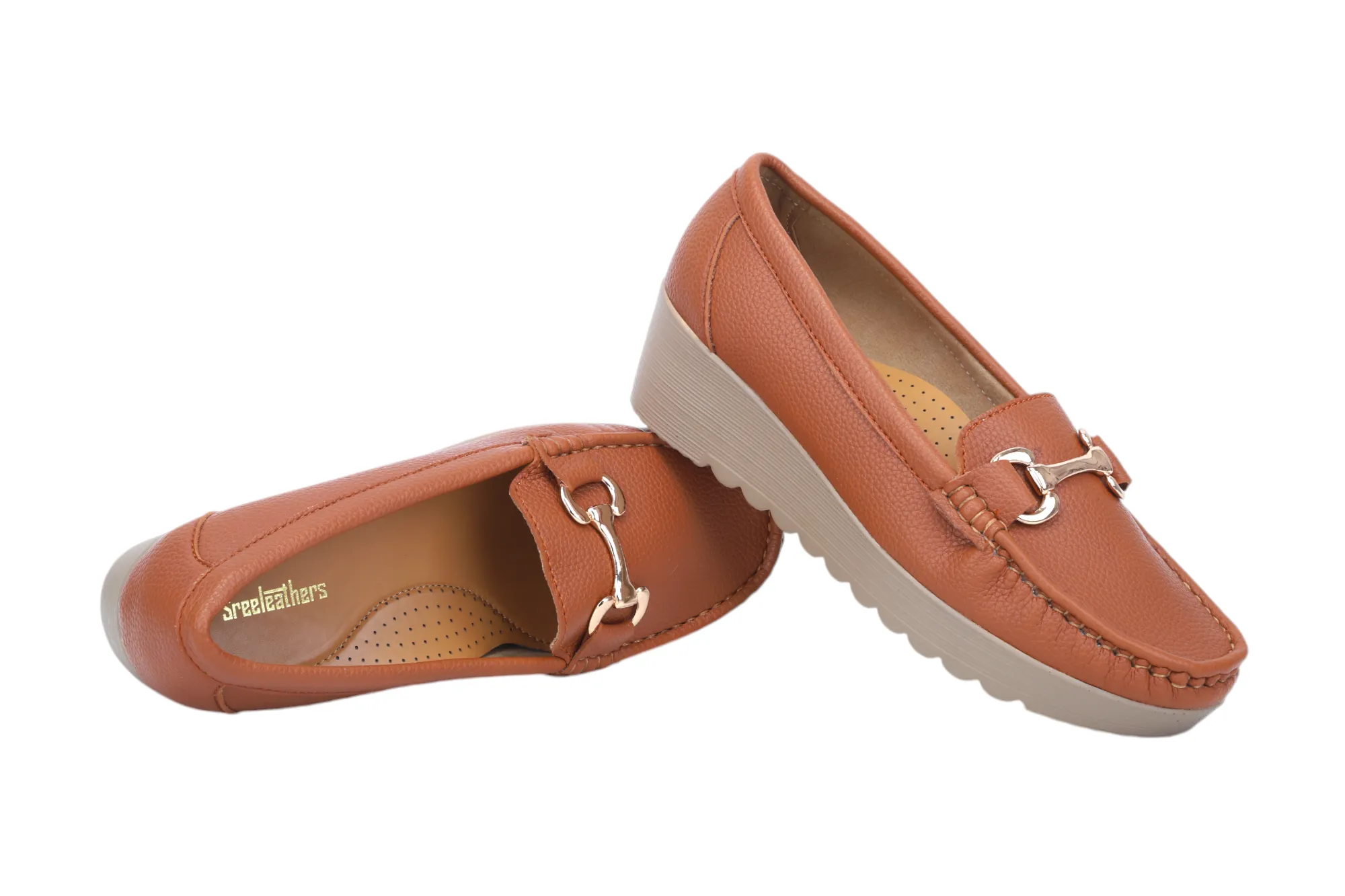 LADIES CASUAL HEEL BELLY SHOE 95123