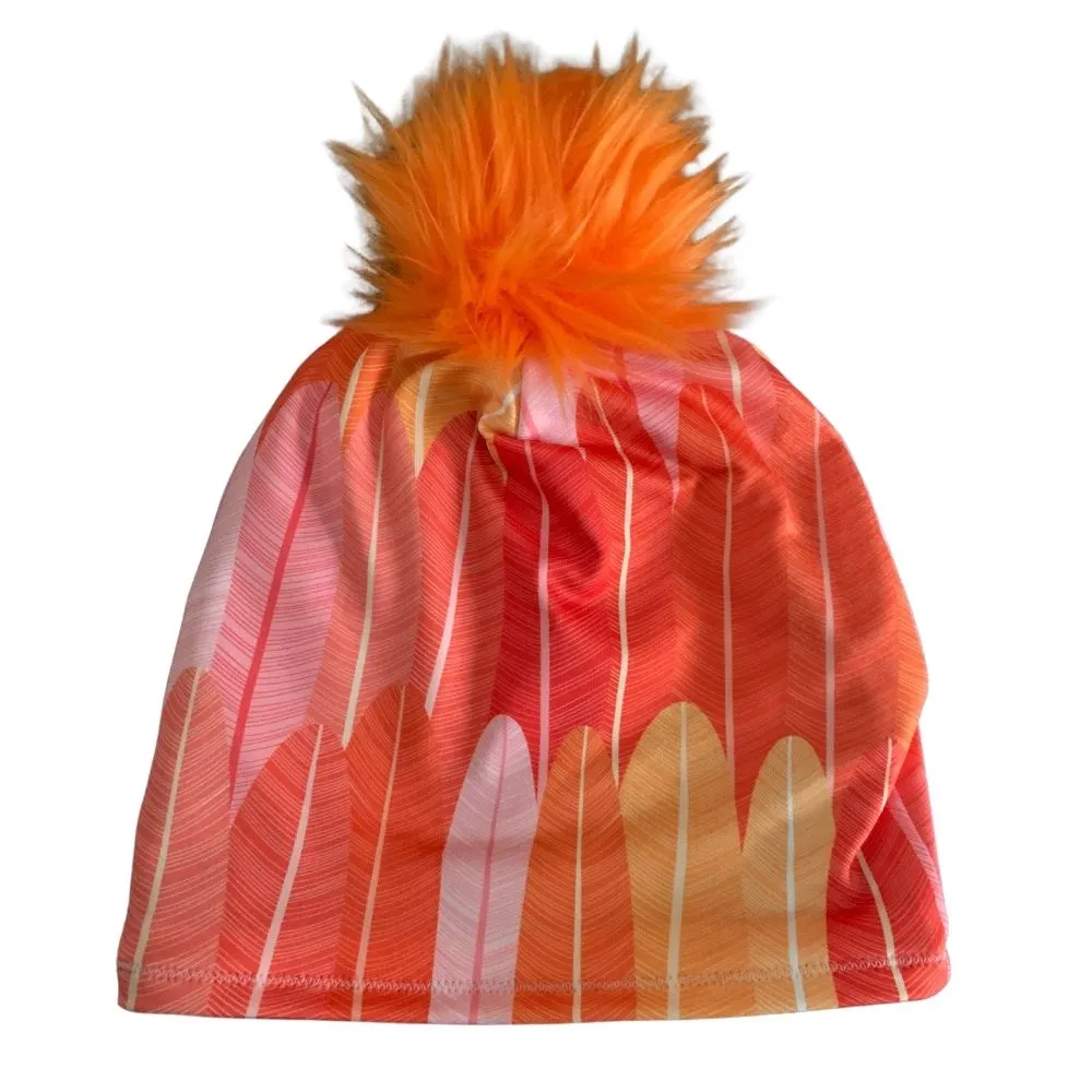 Magical Feathers Fleece Lined Hat