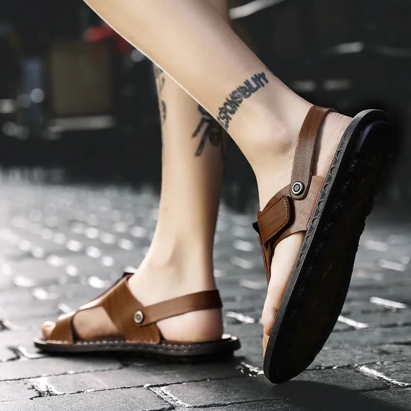 Men Sandals Slip On Fashion Flip Flops