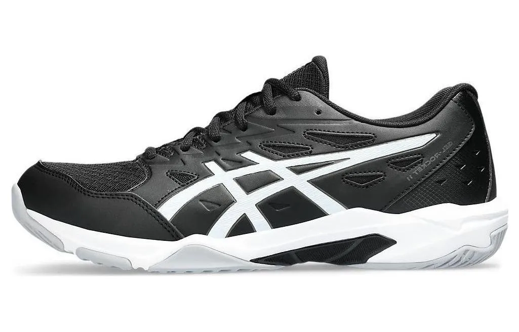 Men's Asics Gel-Rocket sneakers, black and white