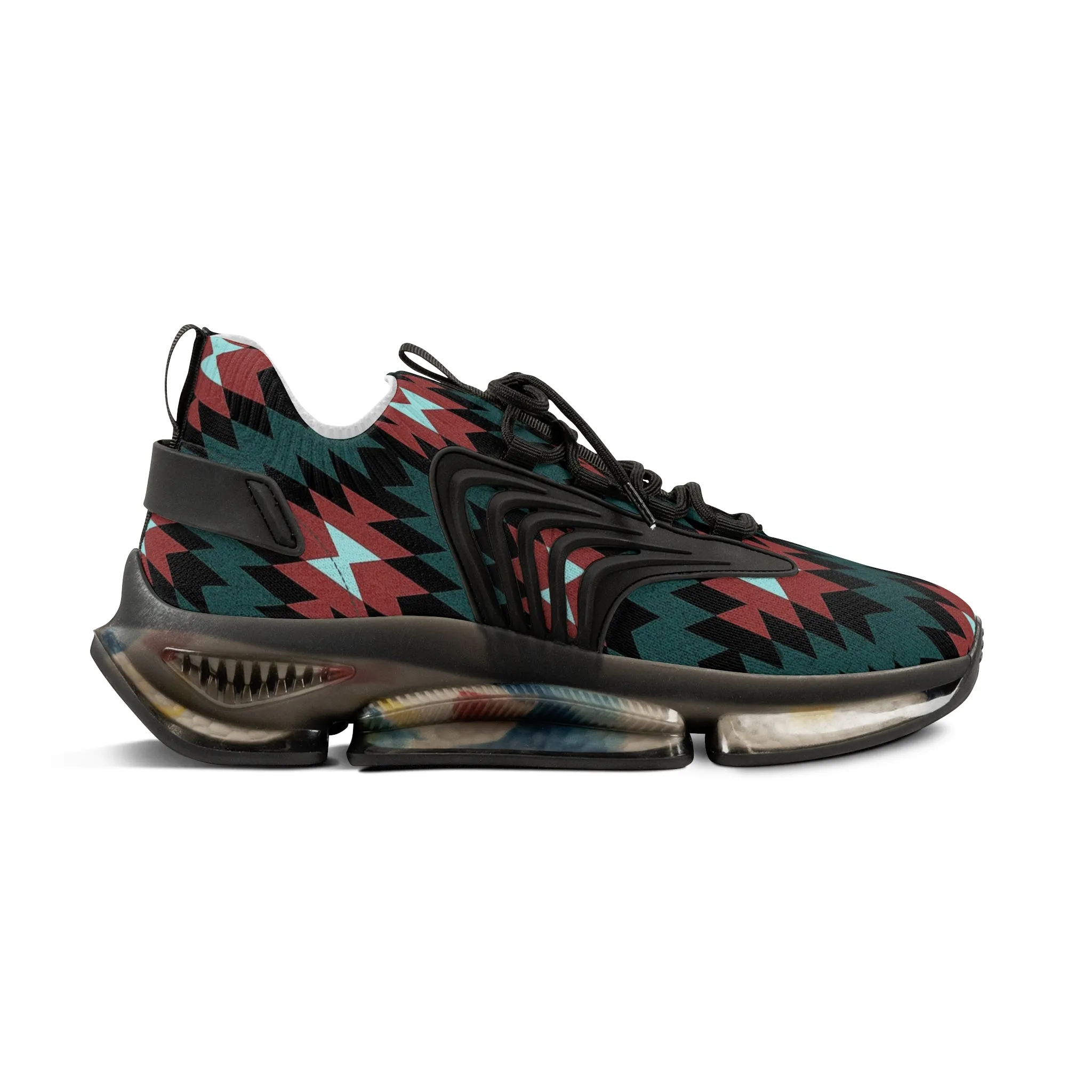 Men's Indigenous print Mesh Sneakers