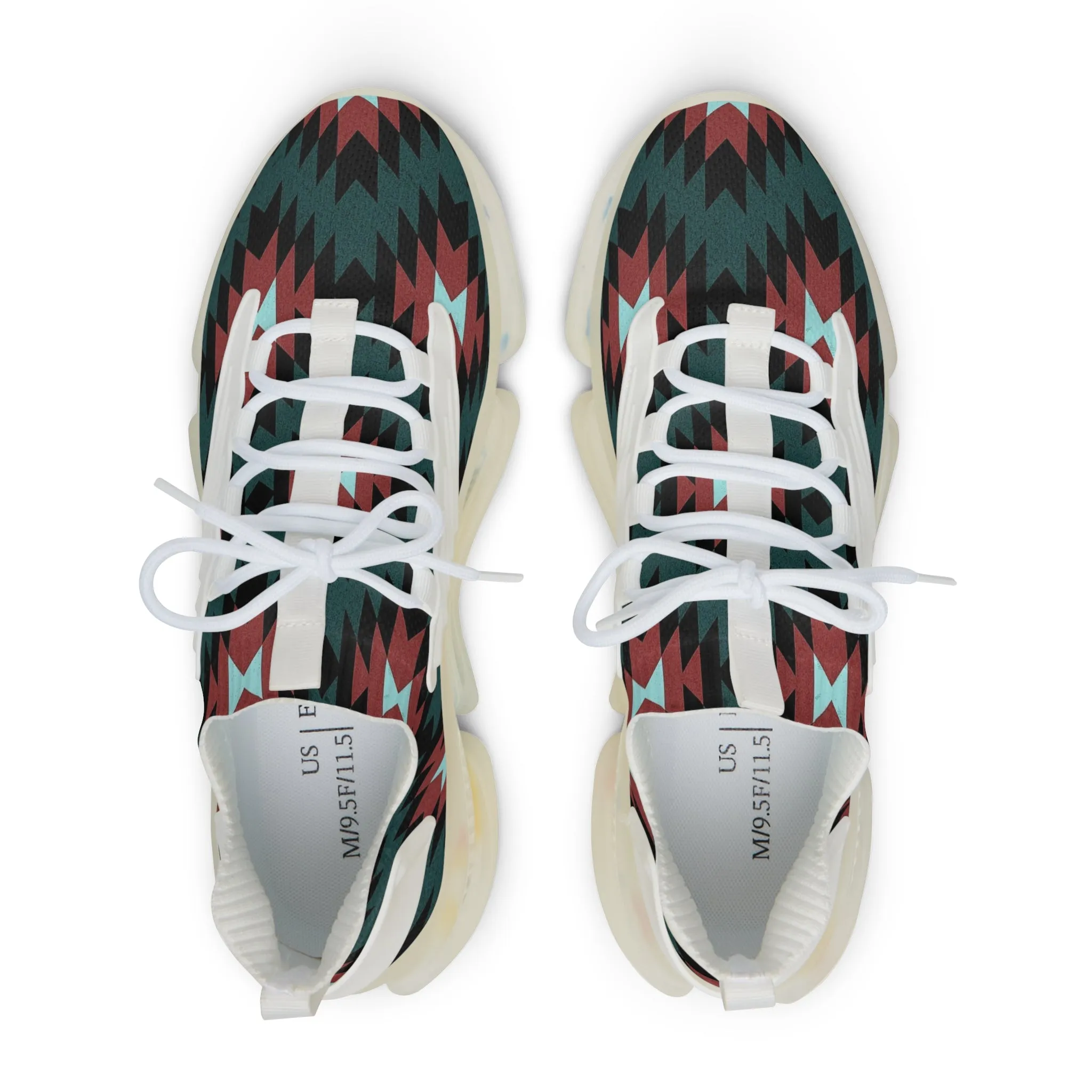 Men's Indigenous print Mesh Sneakers