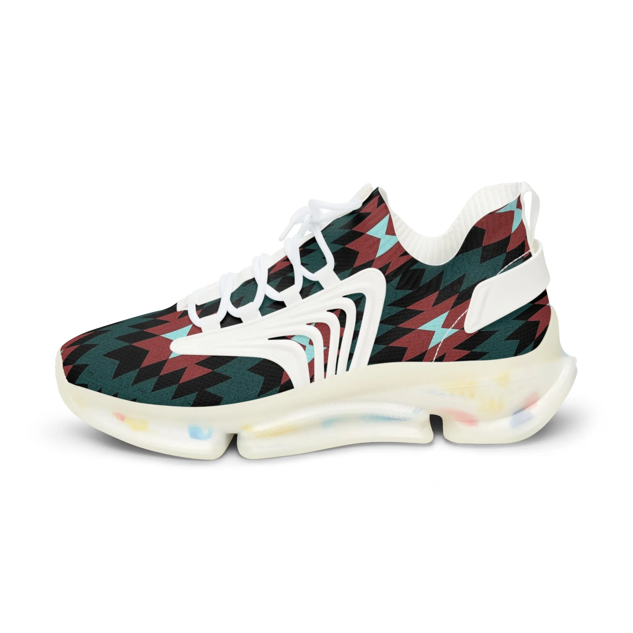 Men's Indigenous print Mesh Sneakers