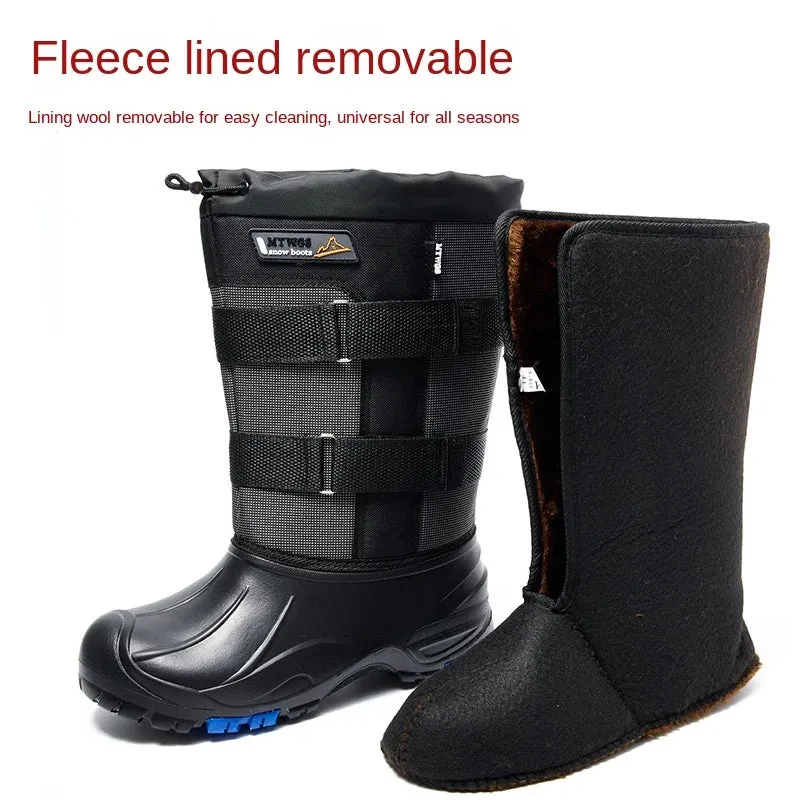 Men's Outdoor Waterproof   Anti-cold Boots for Winter