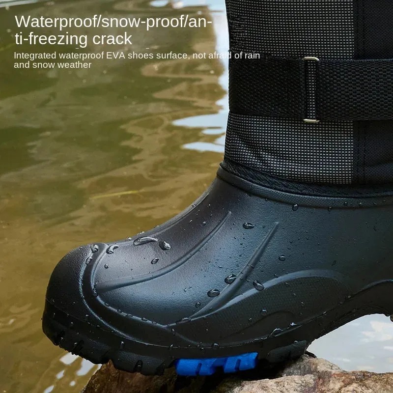 Men's Outdoor Waterproof   Anti-cold Boots for Winter