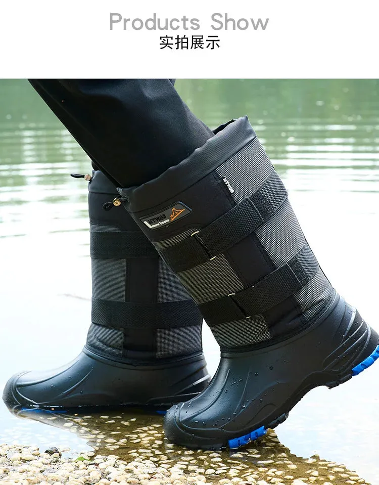 Men's Outdoor Waterproof   Anti-cold Boots for Winter