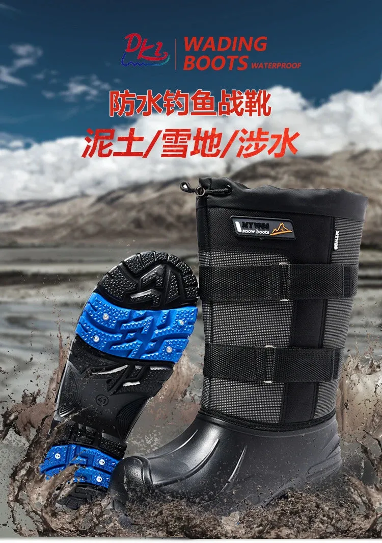 Men's Outdoor Waterproof   Anti-cold Boots for Winter