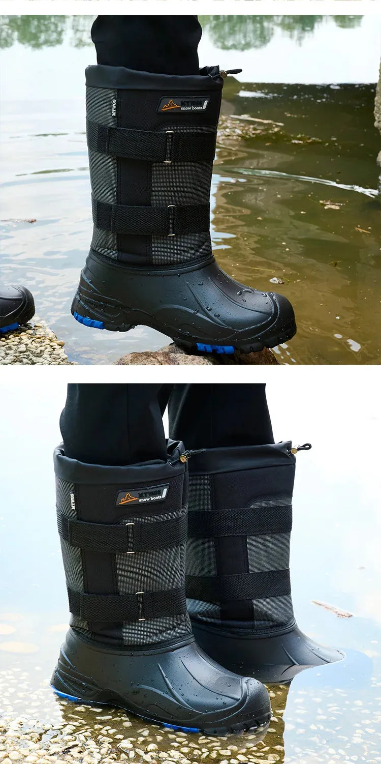 Men's Outdoor Waterproof   Anti-cold Boots for Winter