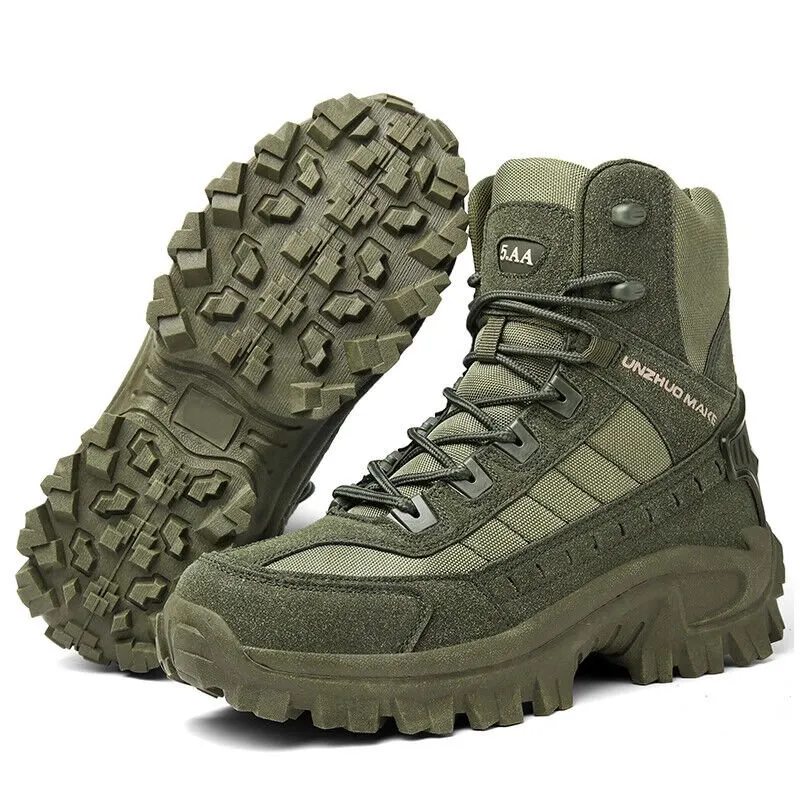 Men's Waterproof Outdoor Anti-Puncture Work Boots