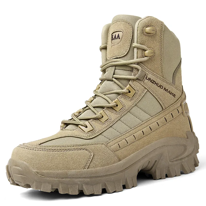 Men's Waterproof Outdoor Anti-Puncture Work Boots