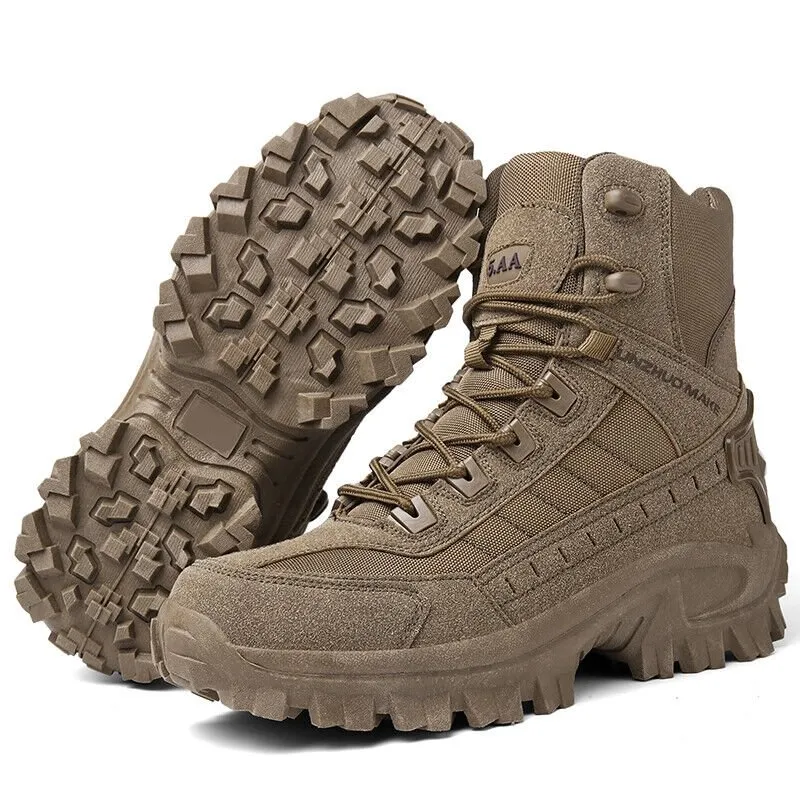 Men's Waterproof Outdoor Anti-Puncture Work Boots
