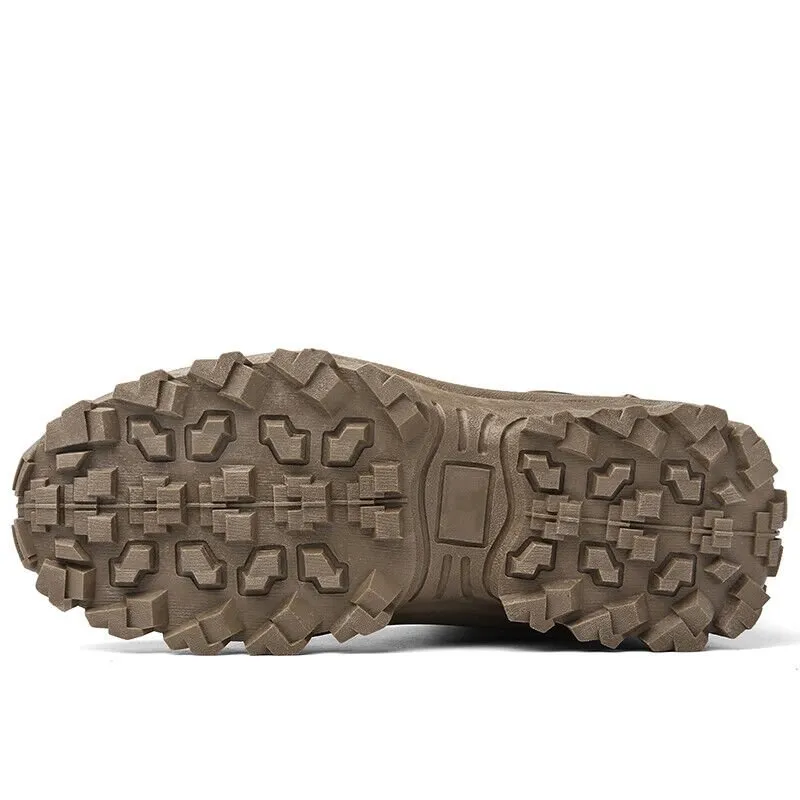 Men's Waterproof Outdoor Anti-Puncture Work Boots