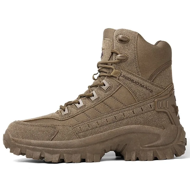 Men's Waterproof Outdoor Anti-Puncture Work Boots